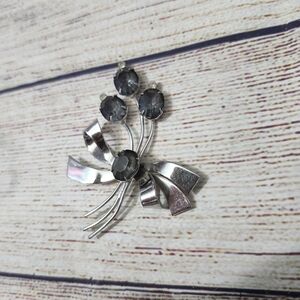 Vintage RARE Find Coro Sterling Silver Brooch